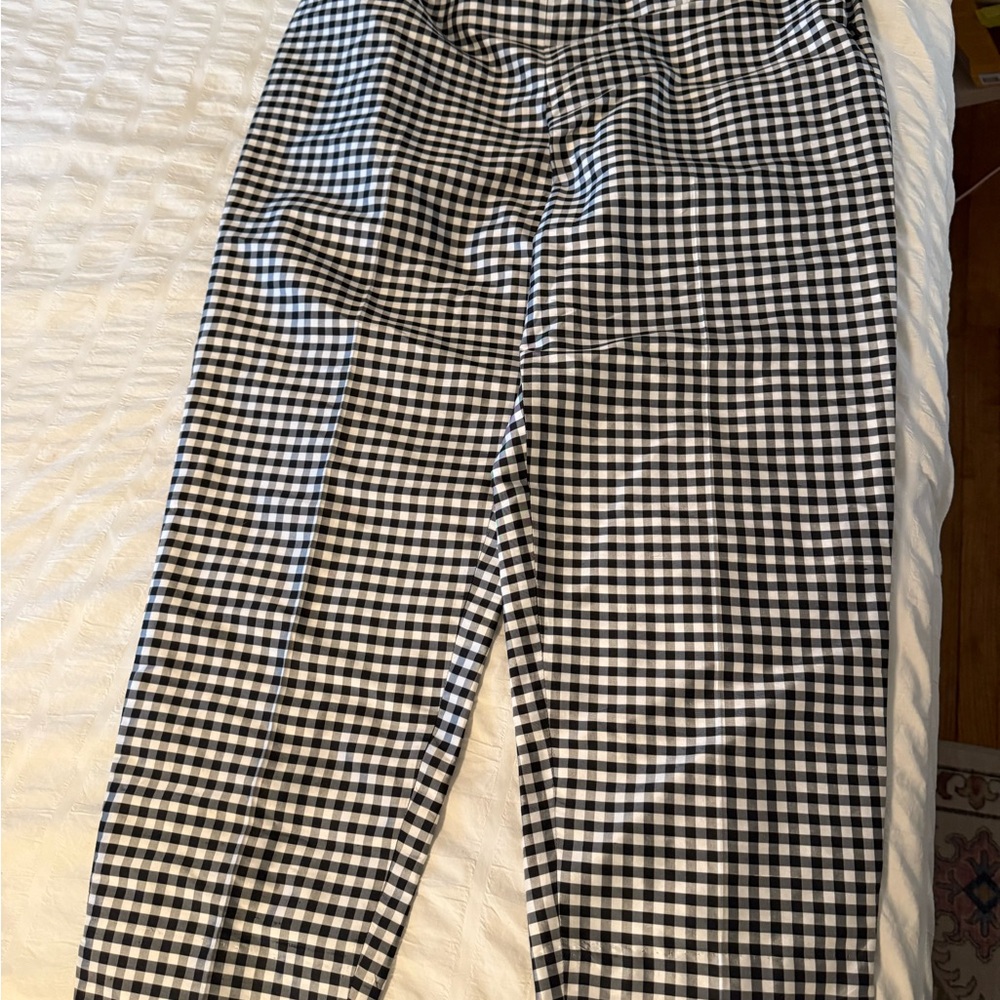 Preston & York Black and White Checkered Chinos